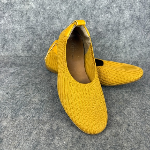 Everlane Shoes - EVERLANE THE DAY‎ GLOVE REKNIT MUSTARD BALLET FLATS SHOES WOMEN'S 7